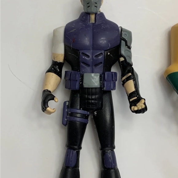 4 DC Comics Superhero Action Figures Mirror Master Sportsmaster Micron Nightwing - Picture 3 of 8